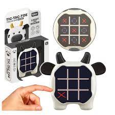 3-in-1 Electronic Tic Tac Toe & Memory Game – Portable Handheld Puzzle Console (Random Colour)